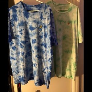 Lot of (2) Crown and Ivy Tie Dye Shirts